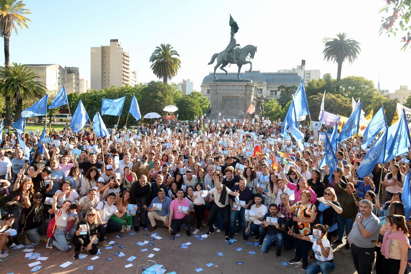 Cierre de campaña Unión por la Patria en La Plata