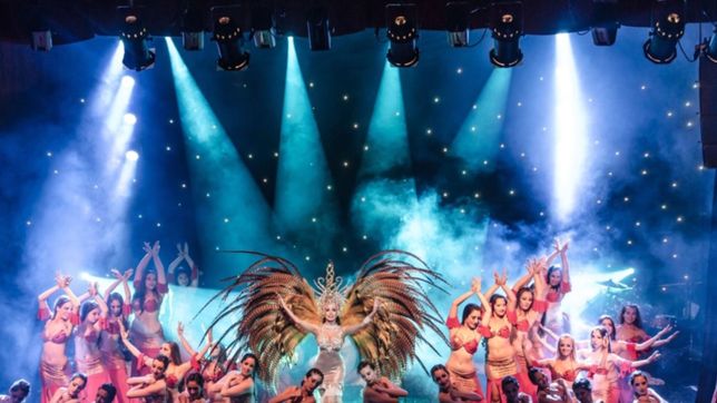 danzas arabes junto al ballet anjum al sahar y la orquesta del maestro mario kirlis