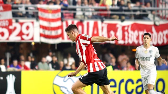 el insolito gol de carrillo que le dio la victoria a estudiantes ante botafogo