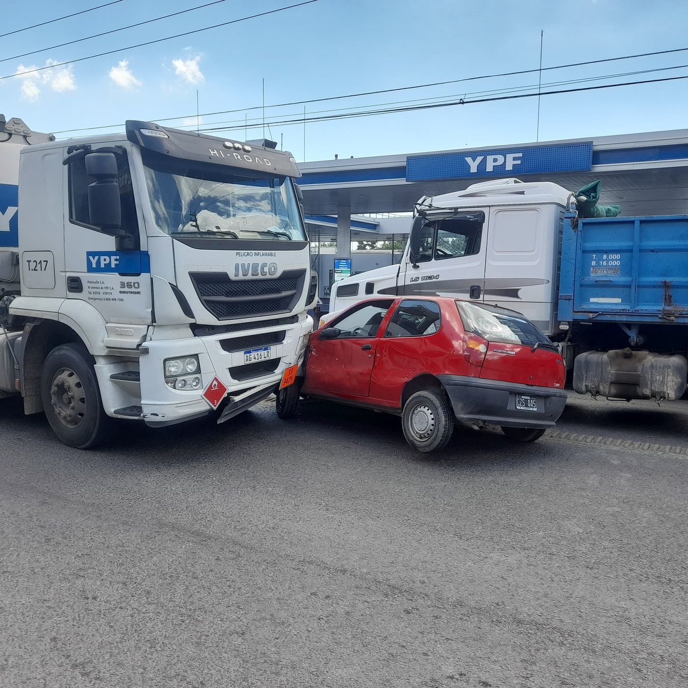 Choque en La Plata sd