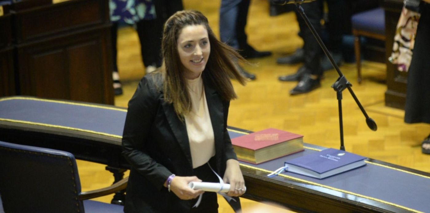 Diputados por La Plata en apertura de sesiones Juan Martín Julieta Quintero Chasman