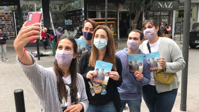 garristas y radicales ya comparten las calles platense en la campana de cara a noviembre