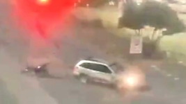 se conocieron las impactantes imagenes del choque en el que murio un motociclista se conocieron las impactantes imagenes del choque en el que murio un motociclista