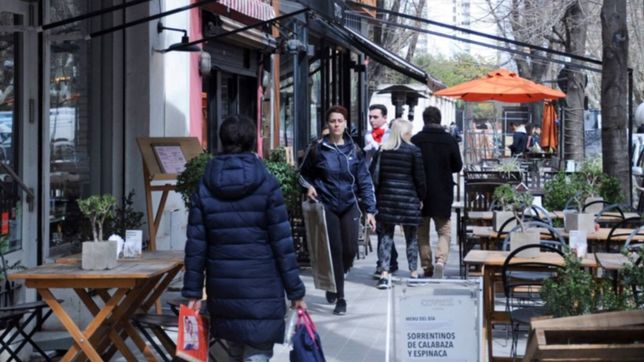 susto y falsa alarma por el humo en un local de la plata soho