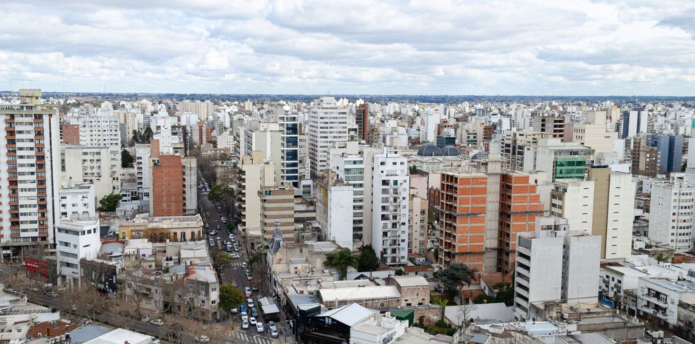 Edificios ciudad aéreas