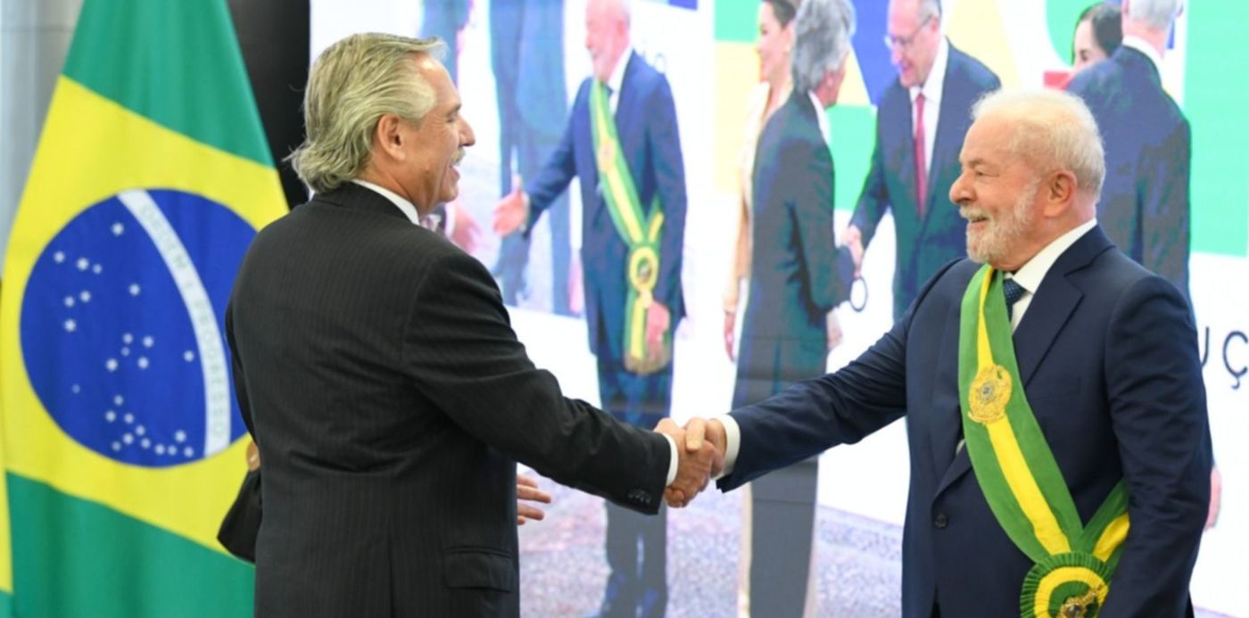 Alberto Fernández con Lula