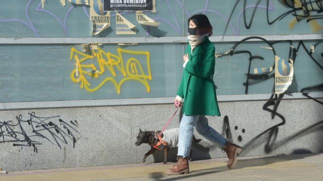 la semana termina con un viernes de frio y sol en la plata