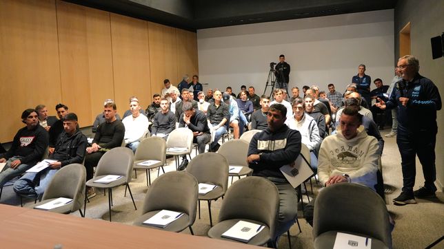 los referentes de gimnasia y estudiantes dijeron presente ante federico beligoy