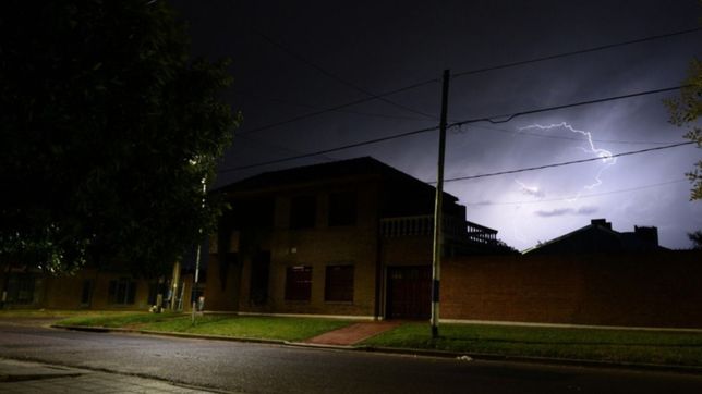 sabado de tormentas en la plata: ¿hasta cuando va a llover?