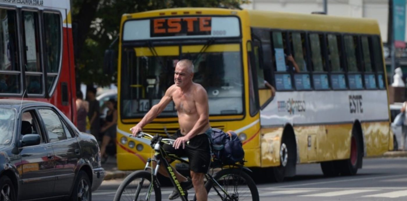 Ola de calor en La Plata