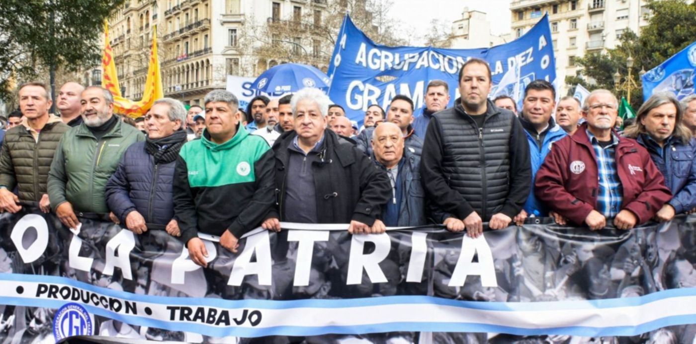 Marcha CGT a Plaza de Mayo