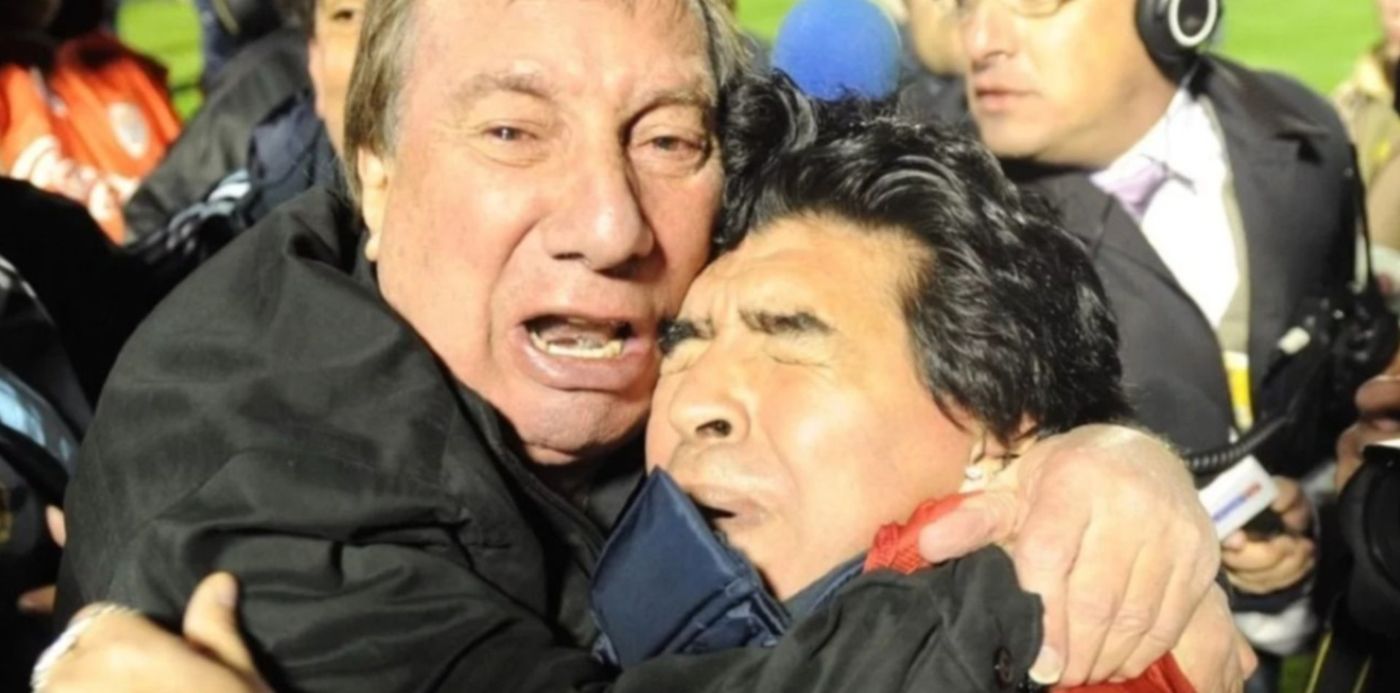 Diego Maradona Carlos Bilardo
