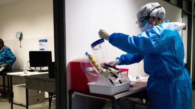 covid en argentina: 34 muertes y 1.303 contagios