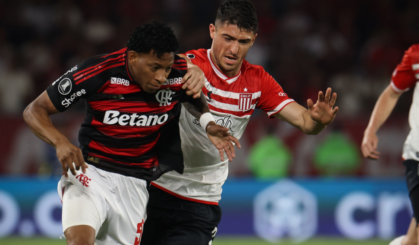 Estudiantes cayó frente al Flamengo. Estudiantes cayó frente al Flamengo.