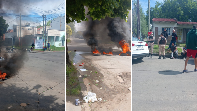 escala el conflicto y los trabajadores de acerias berisso cortan la calle para que no vacien la planta