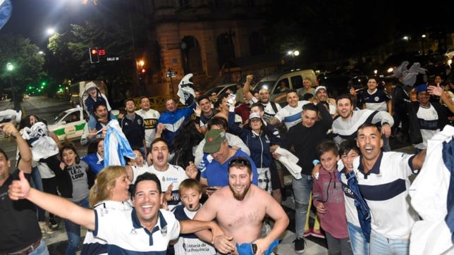 hay media ciudad con ustedes, la arenga de un fanatico de gimnasia que es viral en whatsapp