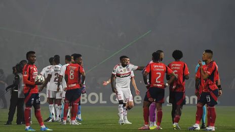Se suspendió el partido de Independiente Medellín y Flamengo y se demora la definición del grupo de Estudiantes