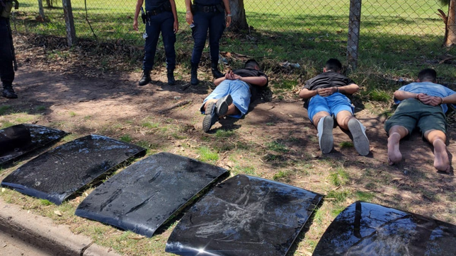 en una persecucion de pelicula por las calles de la plata, cayo la banda de los roba techos