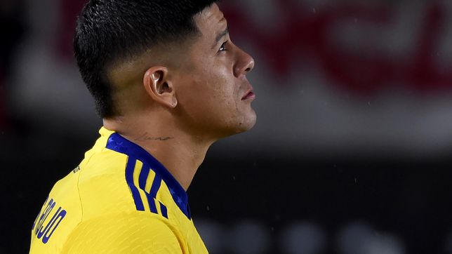 marcos rojo es duda en boca y corre peligro su presencia ante estudiantes