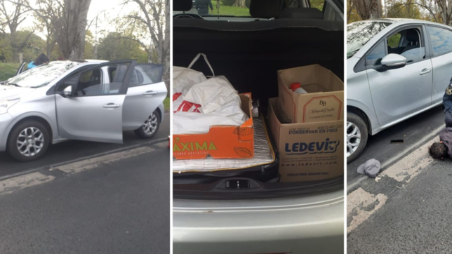 robo, choque y un detenido en una persecucion de pelicula desde tolosa hasta gonnet