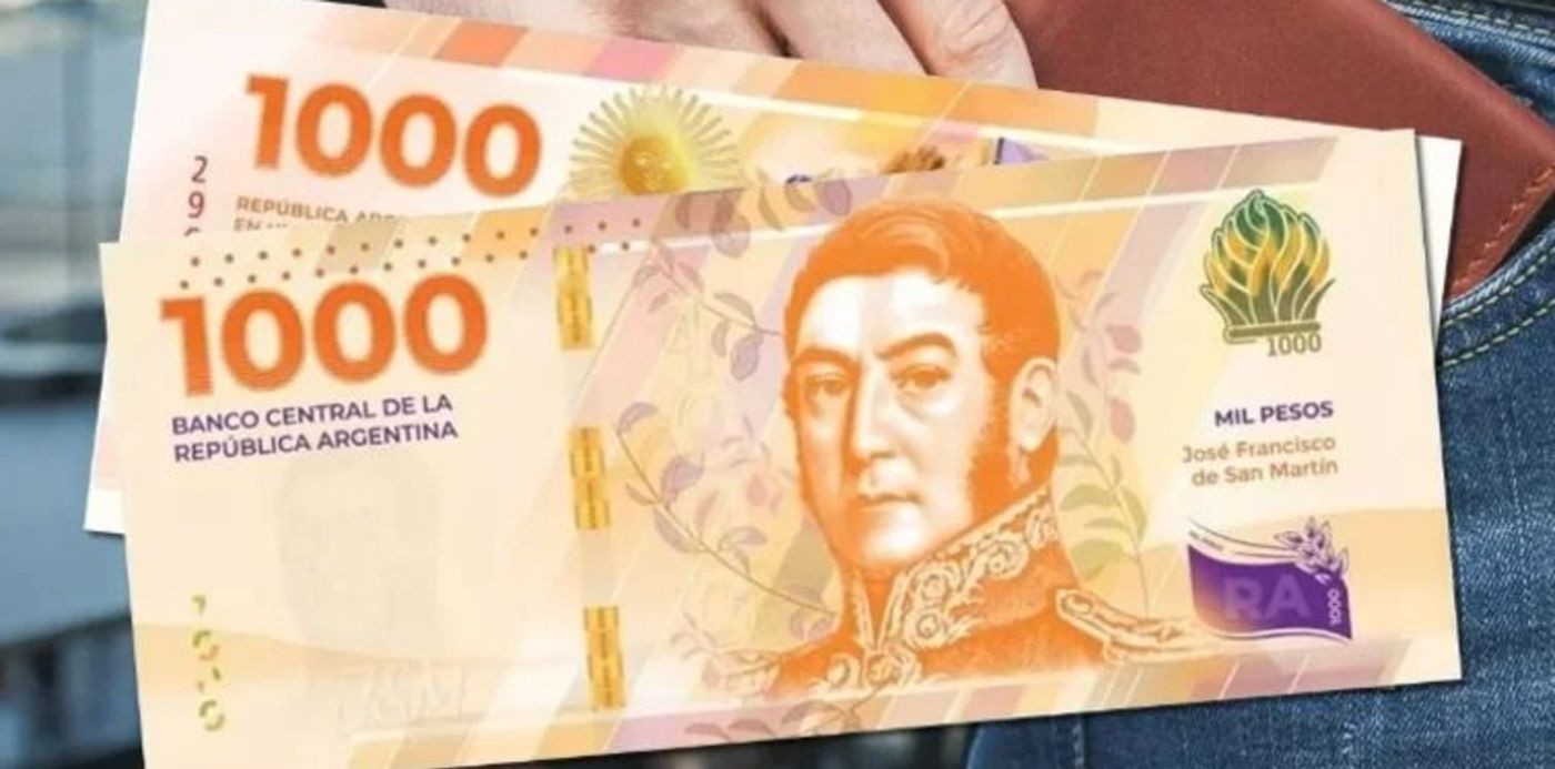 Billete de $1.000