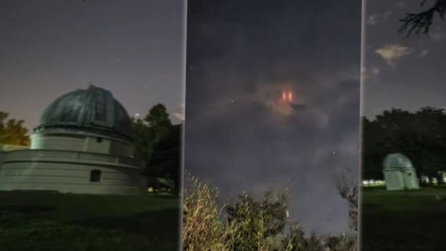 ¿que dicen los especialistas sobre las luces que se vieron en el cielo de la plata?