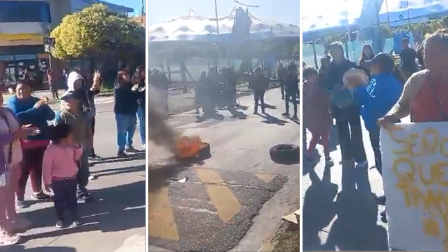 cortaron la calle para reclamar contra la inseguridad en la escuela n° 29