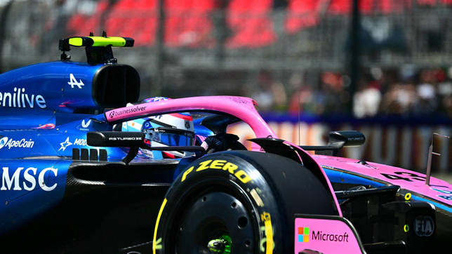 el video en el que franco colapinto casi choca dos veces mostrando como es una vuelta en monaco