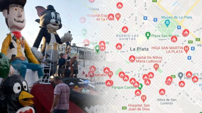 ¿cuales son y donde estan los munecos que arderan en la plata durante ano nuevo?