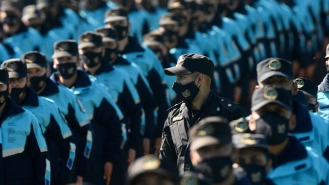 tras el aumento del 60%, seguridad abrio inscripciones para entrar a la policia bonaerense