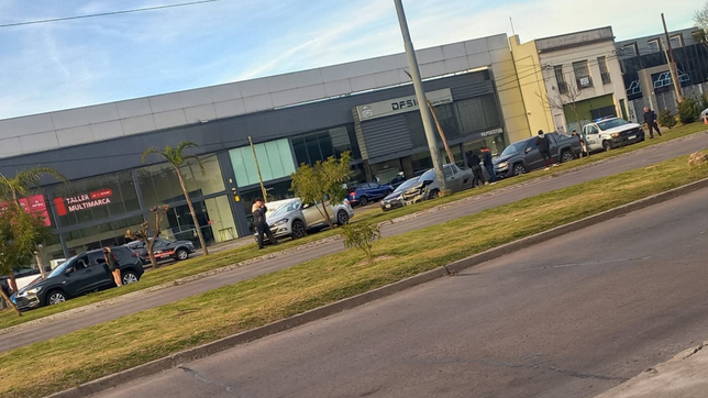 milagro en tolosa tras un impactante cuadruple choque