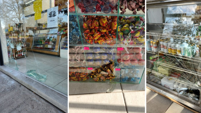 asi no se puede mas: abrieron un kiosco hace una semana y les robaron dos veces