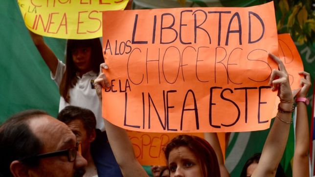 los choferes de la este seguiran detenidos tras el rechazo del habeas corpus