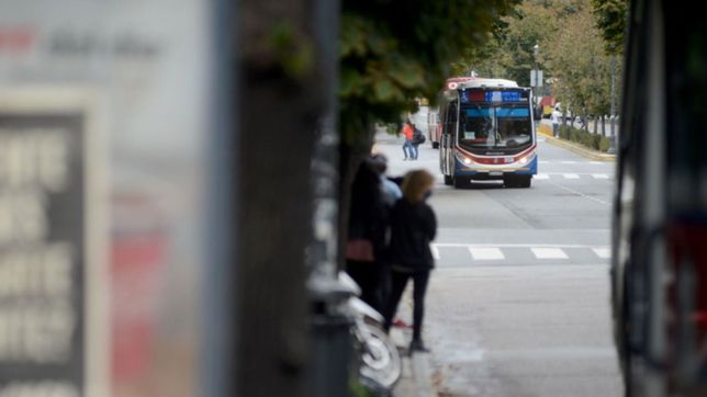 un hombre fallecio mientras esperaba el micro en la plata