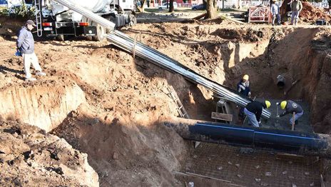 Así es la megaobra que se rehabilitó en La Plata para dar presión de agua a 34.000 vecinos Así es la megaobra que se rehabilitó en La Plata para dar presión de agua a 34.000 vecinos