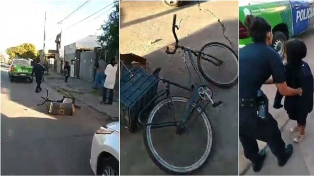 video: en un parque y a plena luz del dia, asi encontraron a maia beloso