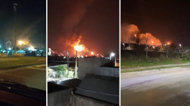 explosiones, humo y alarma por una extrana actividad en la refineria de ypf