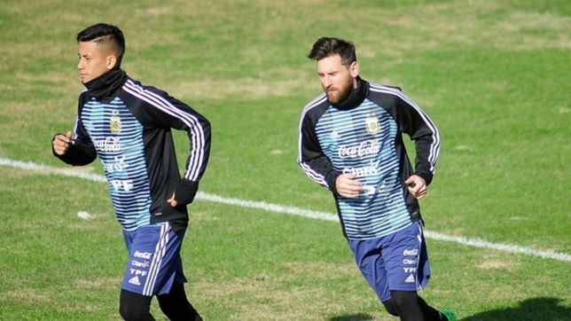 lionel messi elogio al ex gimnasia maxi meza: ?contra espana, fue el mejor?