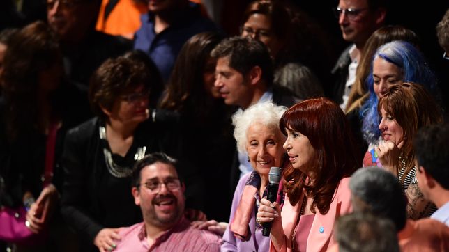 tengo miedo que muera gente defendiendola: estela de carlotto en alerta por la detencion de cfk