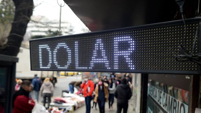 el dolar blue volvio a marcar un record historico y cerro en $317