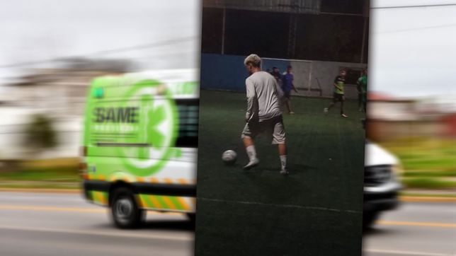 se conocio la causa de la muerte del joven que estaba jugando al futbol en ensenada