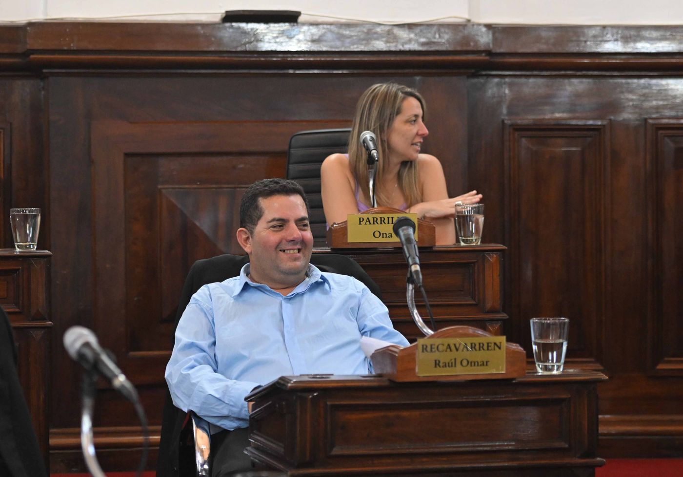 El concejal de Fuerza Patria, Ona Parrilli.