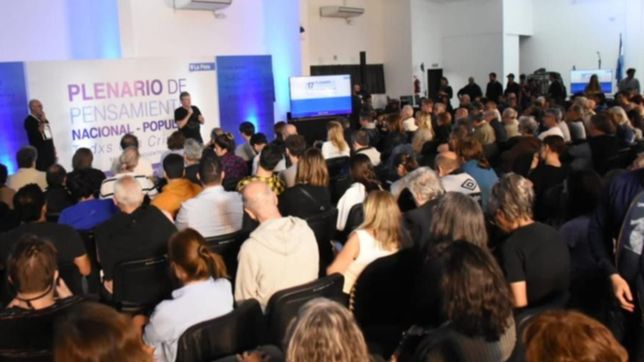 la plata fue escenario de un plenario kirchnerista sobre democracia y discursos de odio