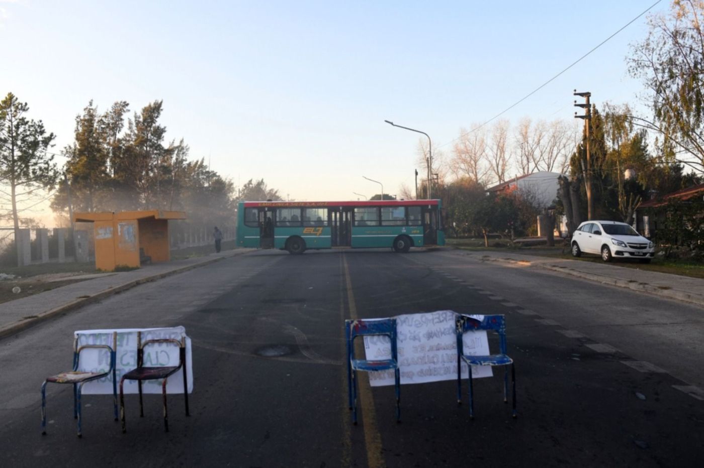 Protesta Escuela N° 49