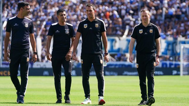 ¿que arbitro dirige a gimnasia y como le fue?