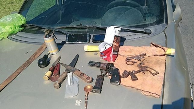preocupacion por las intenciones del hombre que viajaba con una granada activa