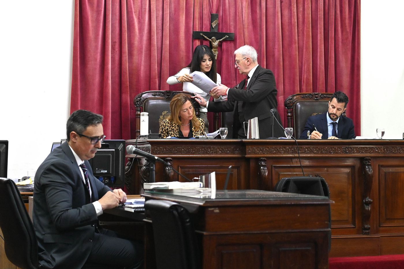Mariano Sibuet, fiscal de juicio de La Plata, llevó adelante un puntilloso cuestionario a los testigos.