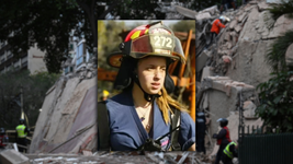 una oficial del cuartel de bomberos el peligro viaja a venezuela para trabajar en el rescate