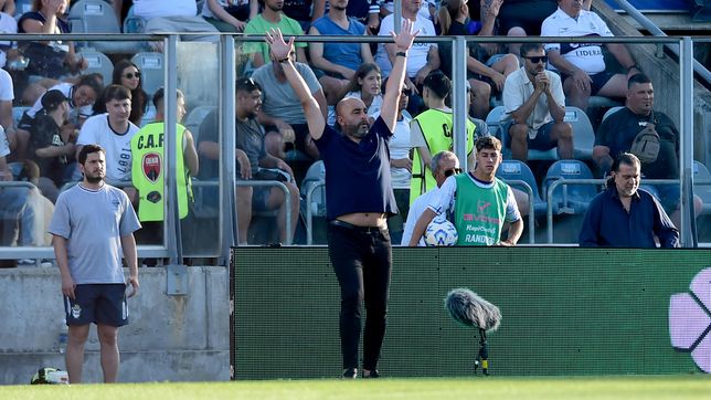 marcelo mendez hablo de alivio tras la victoria pero apunto a seguir trabajando