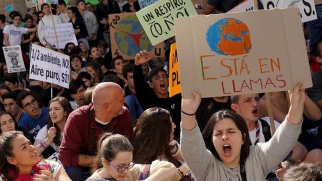 la plata y el mundo unidos contra el cambio climatico: llega el primer fridays for future
